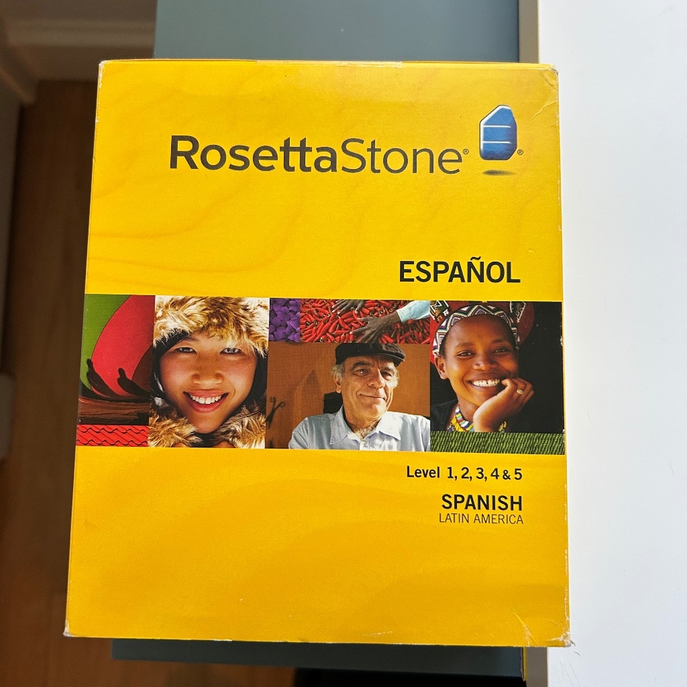 Rosetta Stone - Levels 1 - 5 Spanish - Latin America
